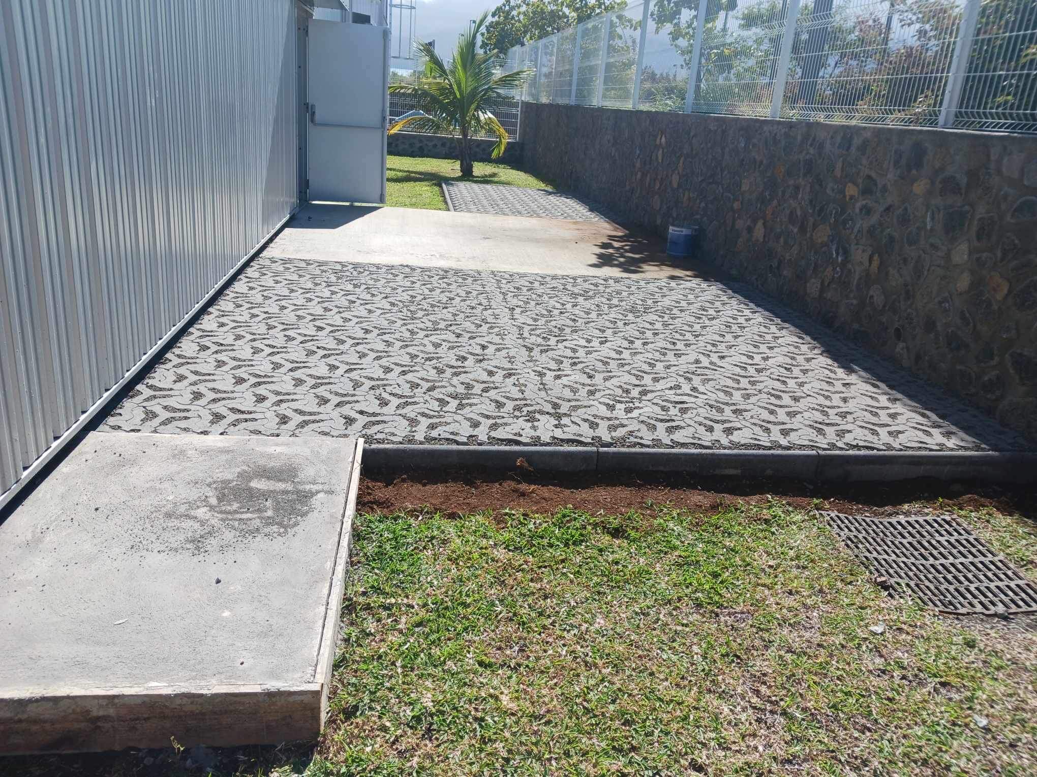 Pose de dalle drainante - Image 3